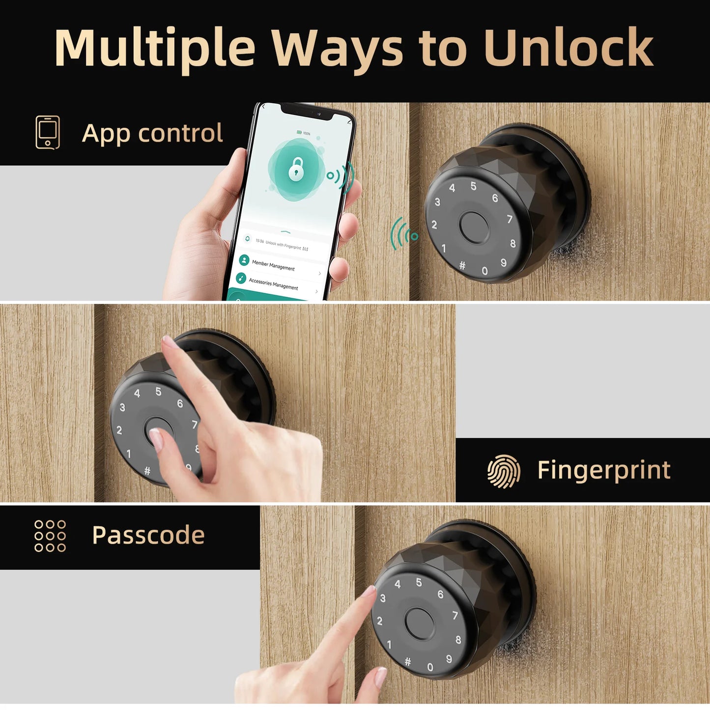 Smart Lock Fingerprint Door Lock