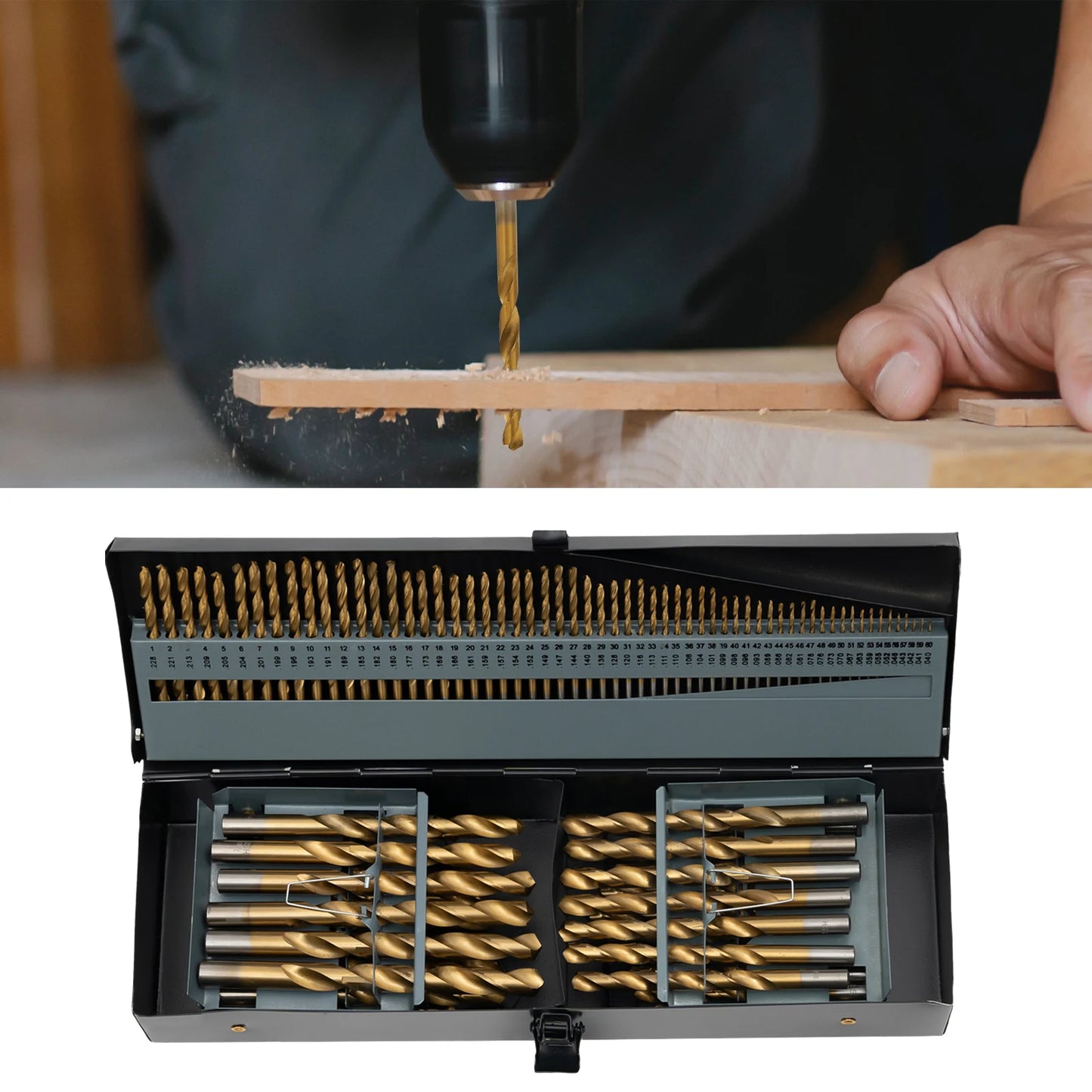 Drill Bit Set 115-pieces