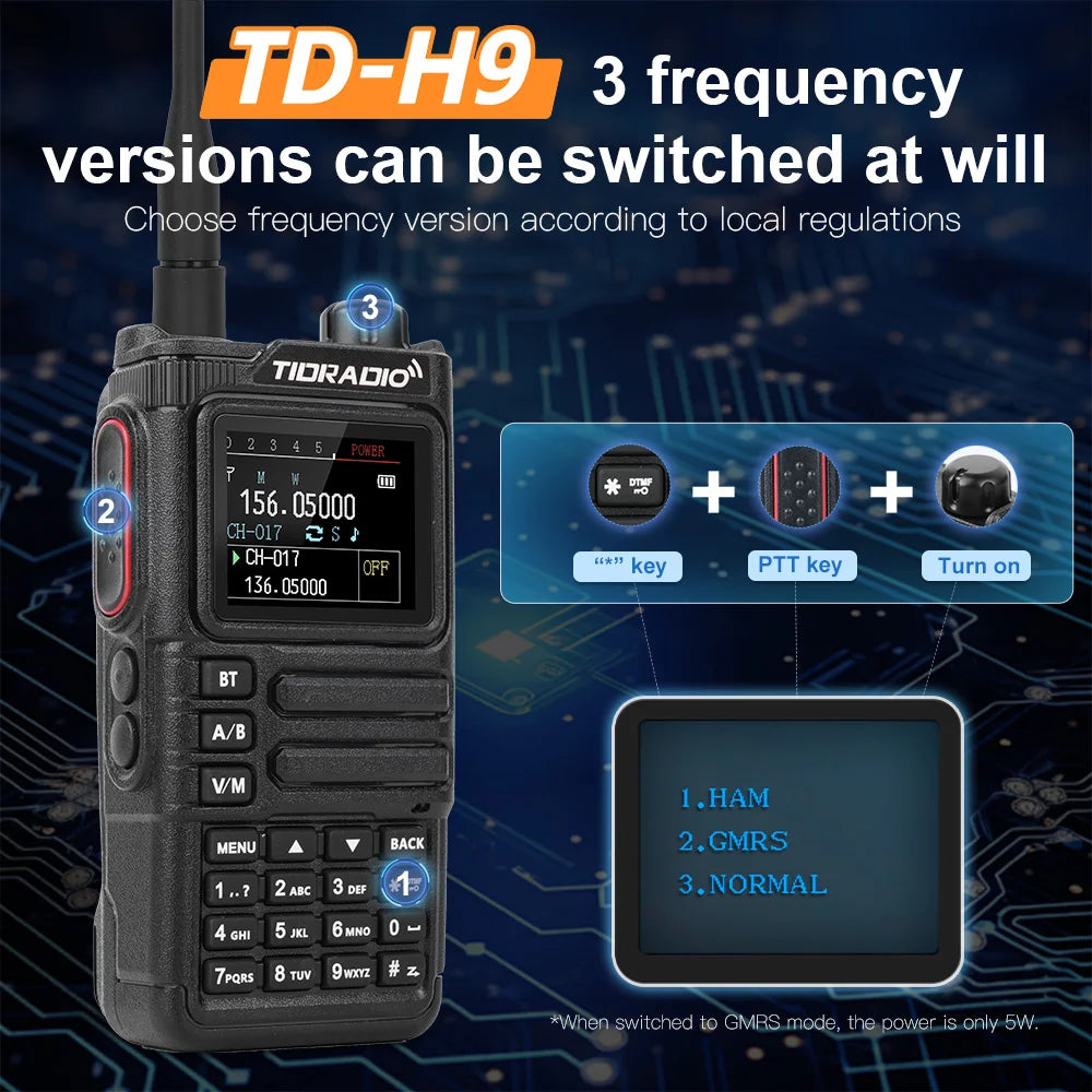 10W GPS APRS Radio Walkie Talkie