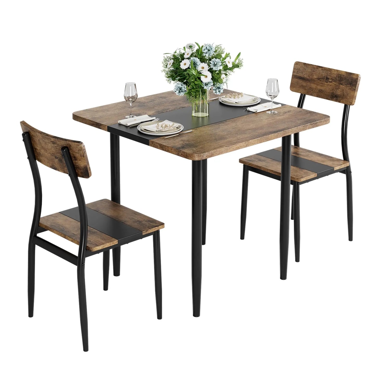 3-Piece Dining Table Set