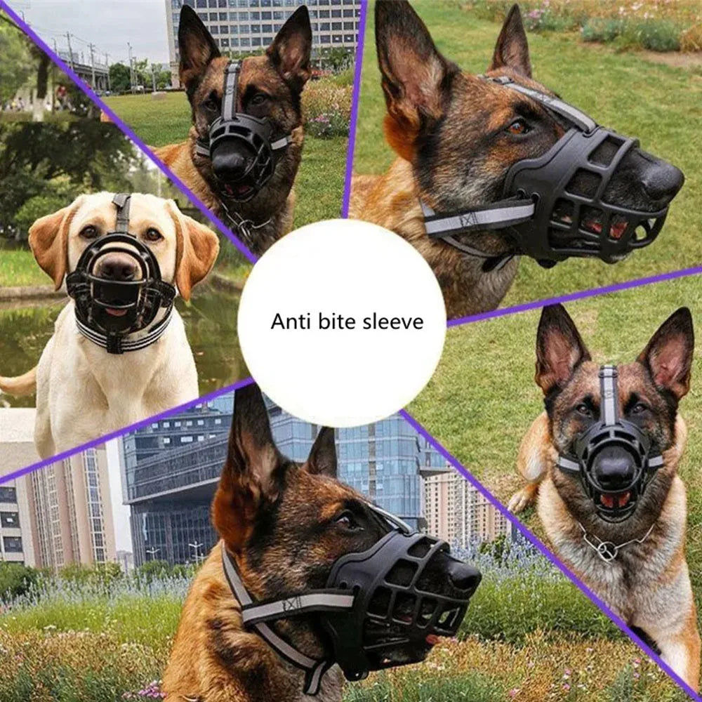 Soft Silicone Dog Muzzle