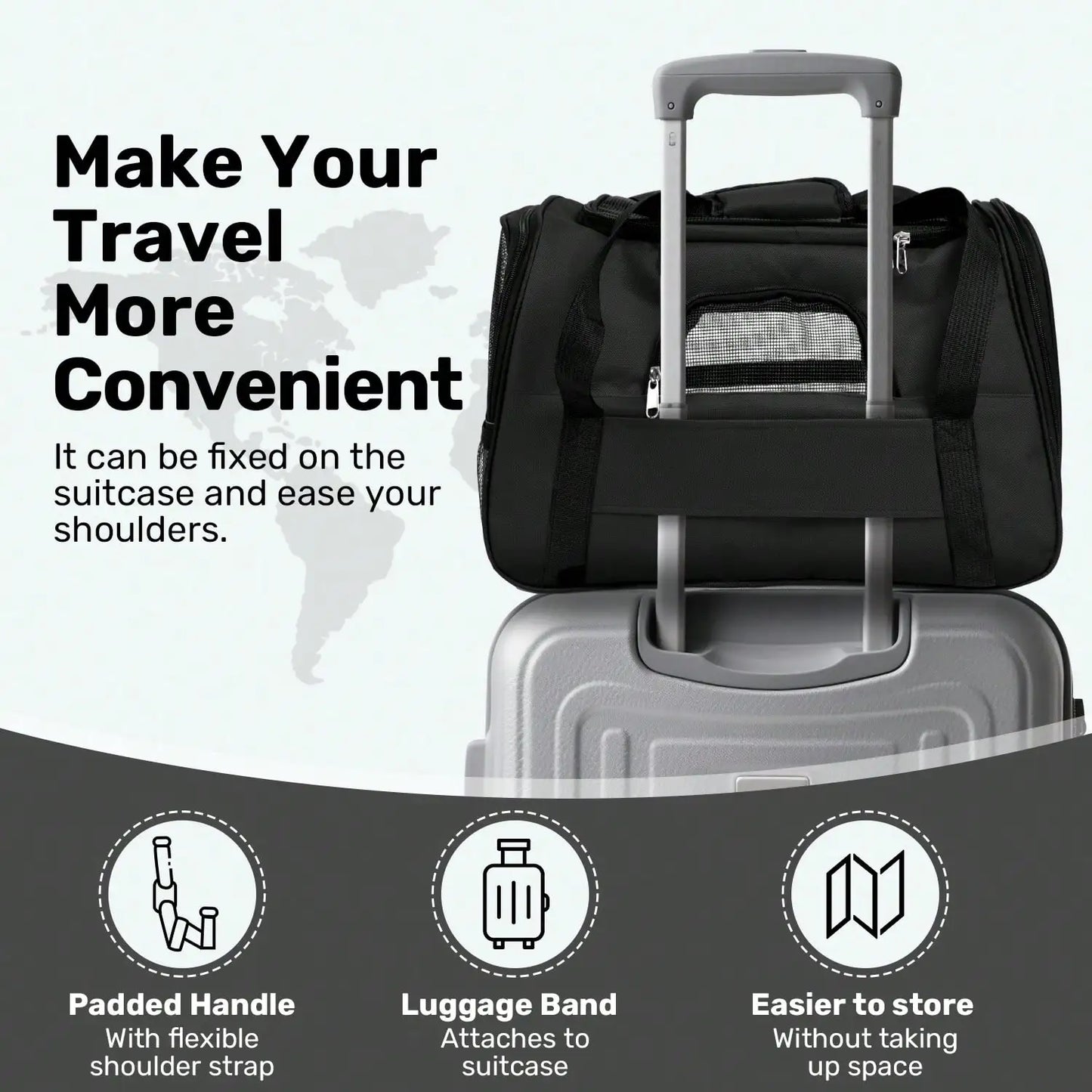 Breathable Pet Carrier Airline Approved