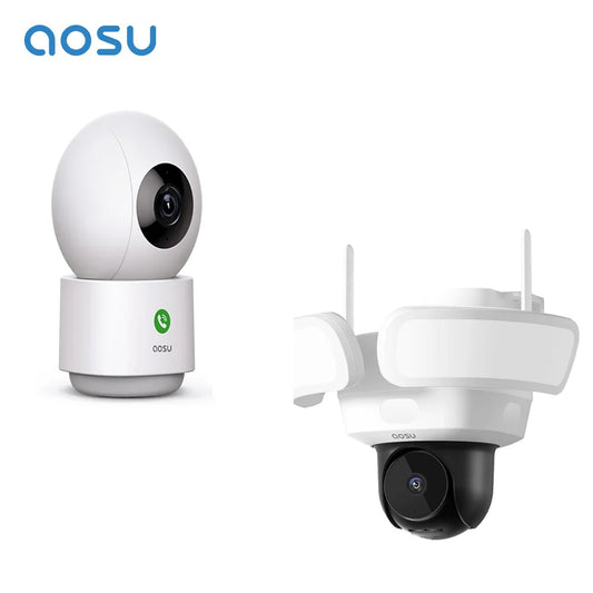 3K/5MP Floodlight Wifi Camera and 3MP Baby Monitor