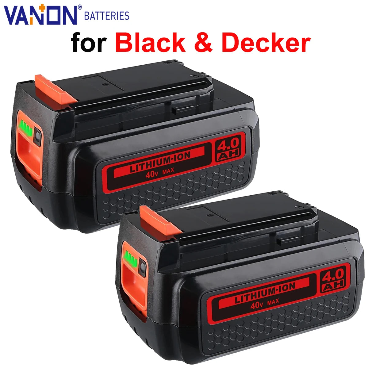 Lithium Battery Replace for Black and Decker LBX204 LCS1240