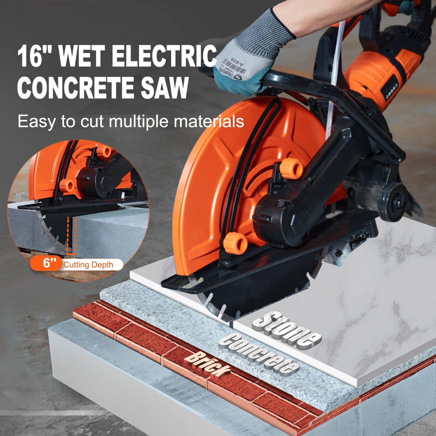 Electric Concrete Saw