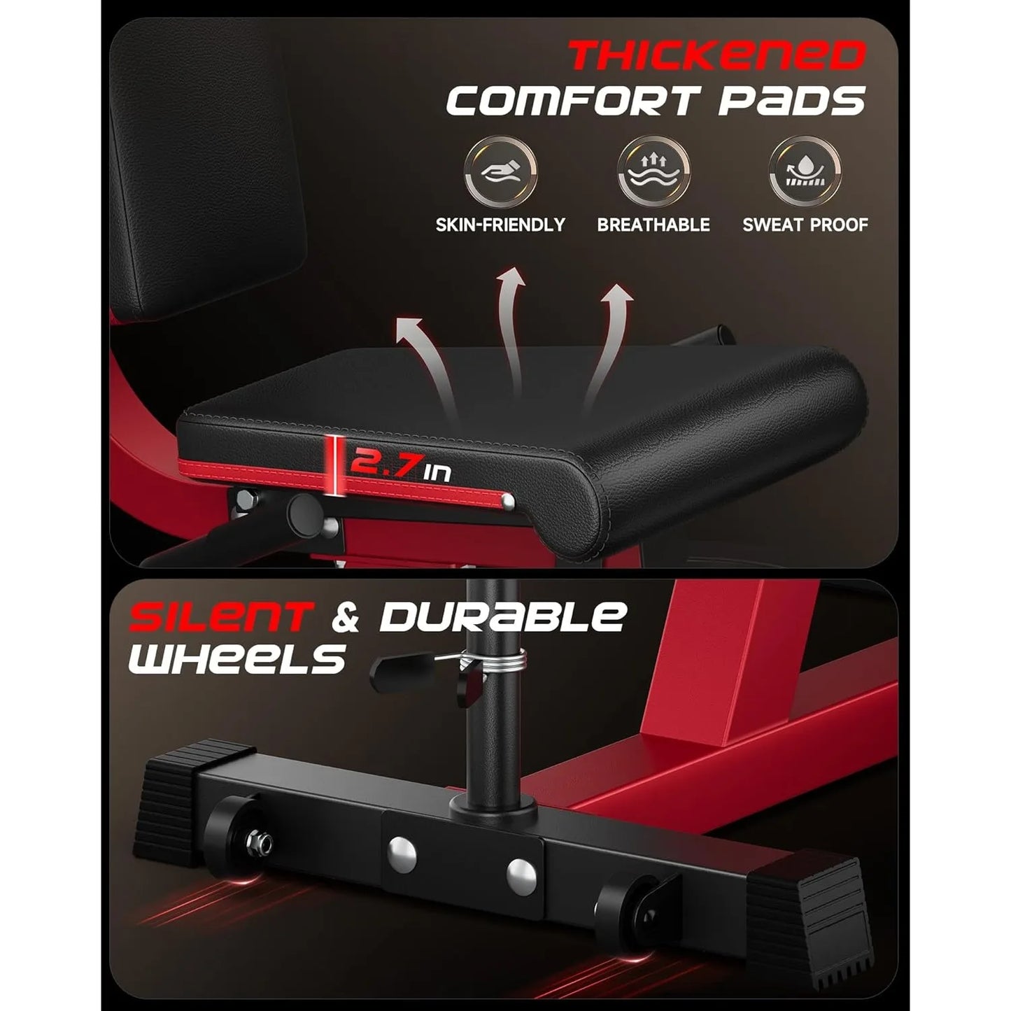 Adjustable Leg Extension Curl Machine