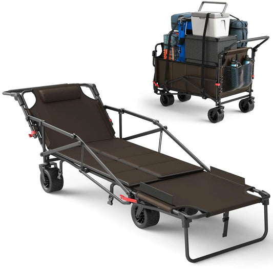 Folding Wagon/Beach Chair,650LBS