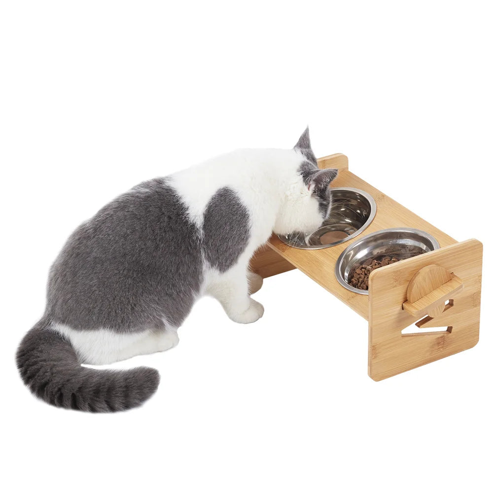 Elevated Pet Bowls with Stand