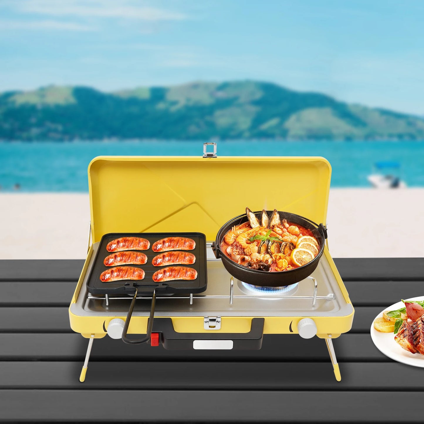 2-Burner Camping Stove