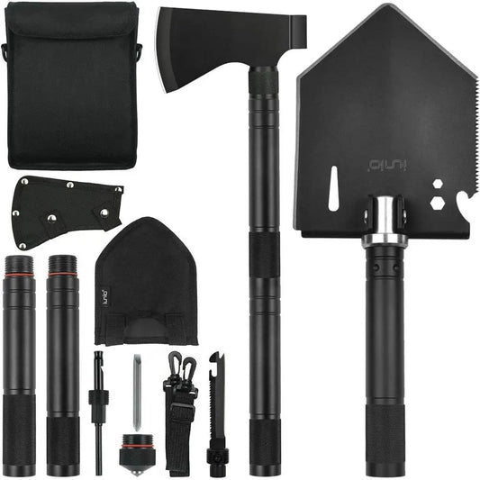 Compact Folding Shovel and hatchet set