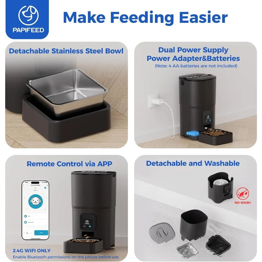 Automatic Cat Feeder with APP Control