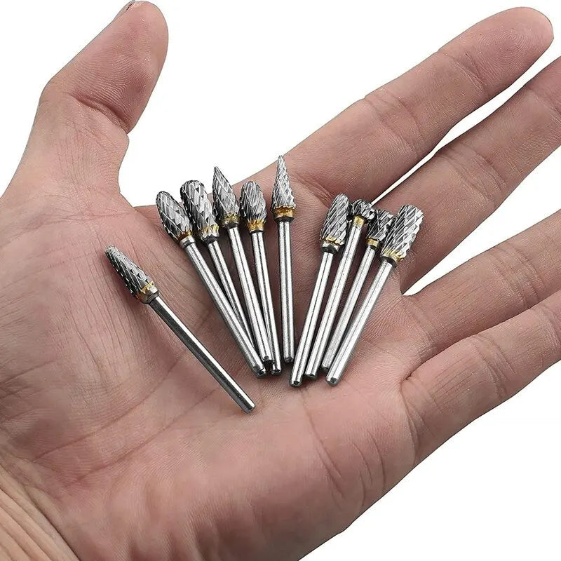 10pcs Carbide Burr Set,