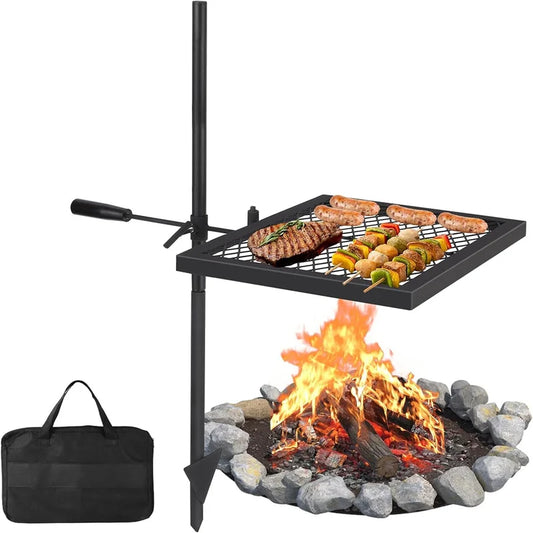 Swivel Campfire Grill Grate