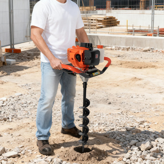 2.3HP Gas Powered Post Hole Digger – 52cc