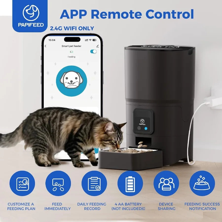 Automatic Cat Feeder with APP Control