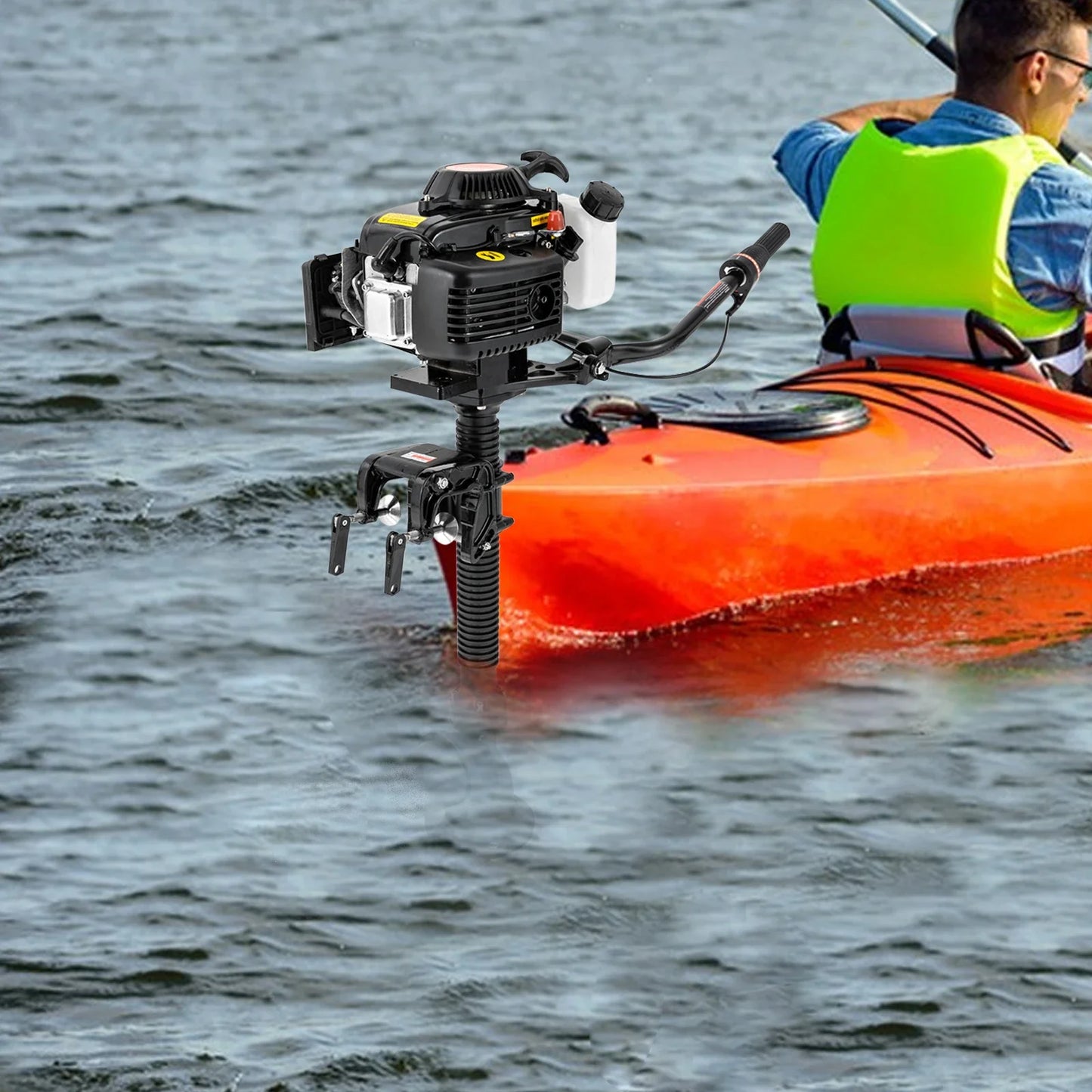 4-Stroke 4HP Outboard Inflatable Boat Motor