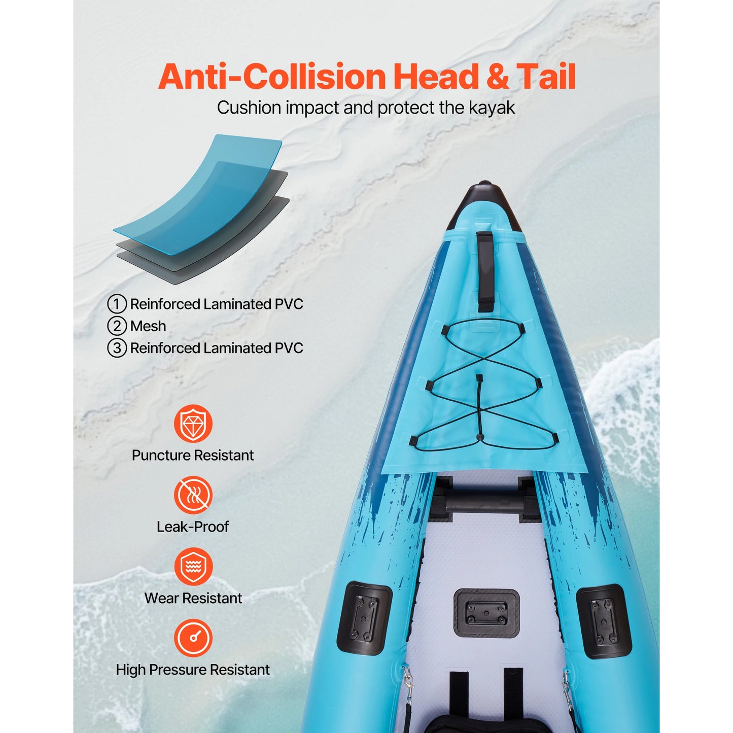 Inflatable Kayak 2-Person