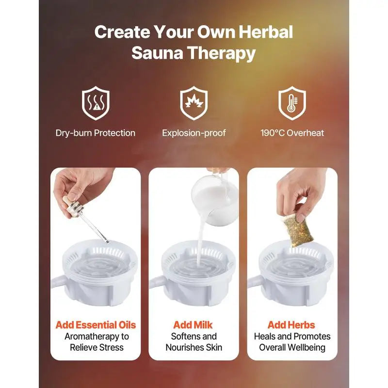 Portable Steam Sauna Tent