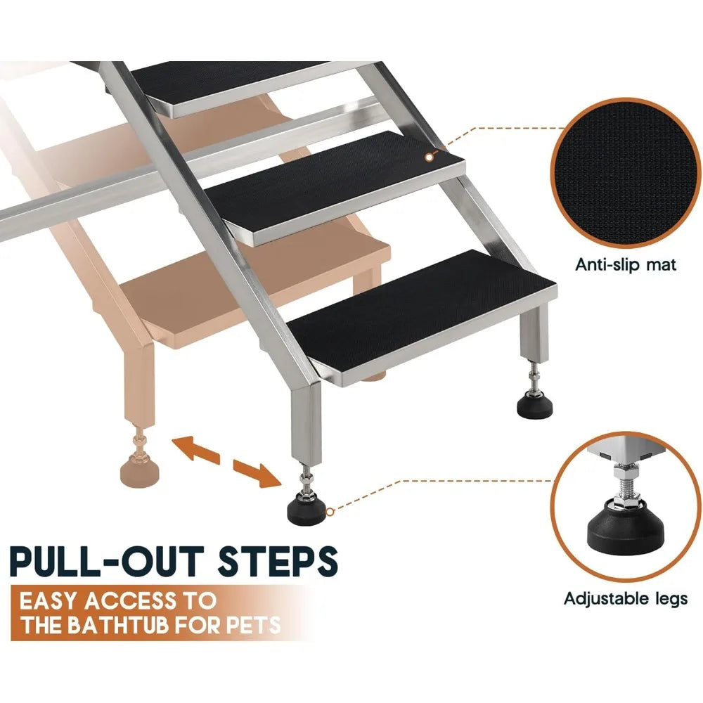 50-Inch Dog Washing Station