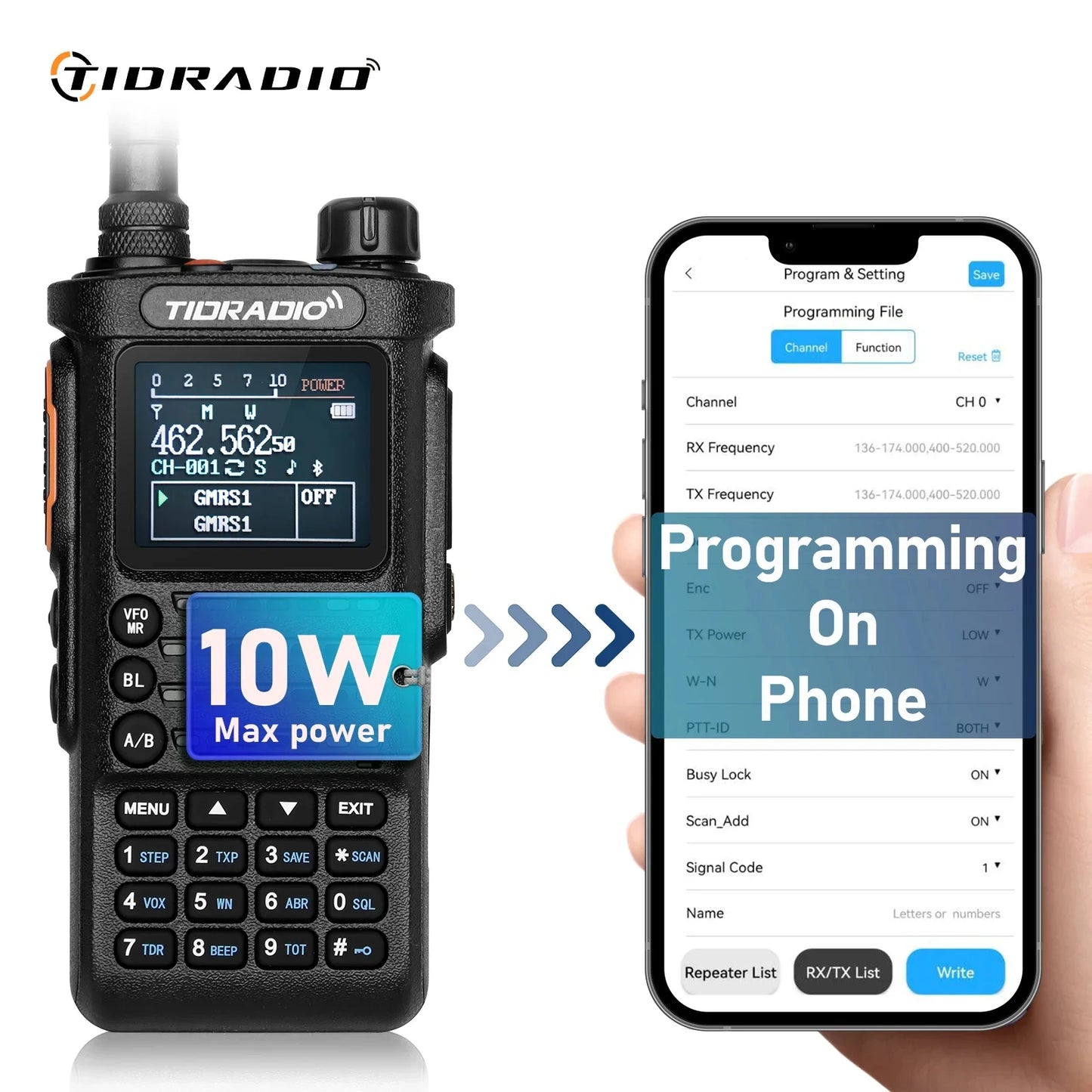10W Profession Walkie Talkie Long Range Emergency Radio