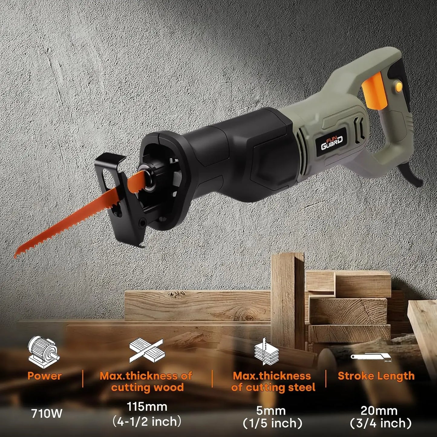 Reciprocating Saw Corded