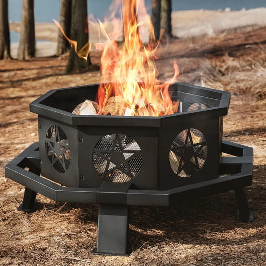 35 inch Fire Pit Wood Burning