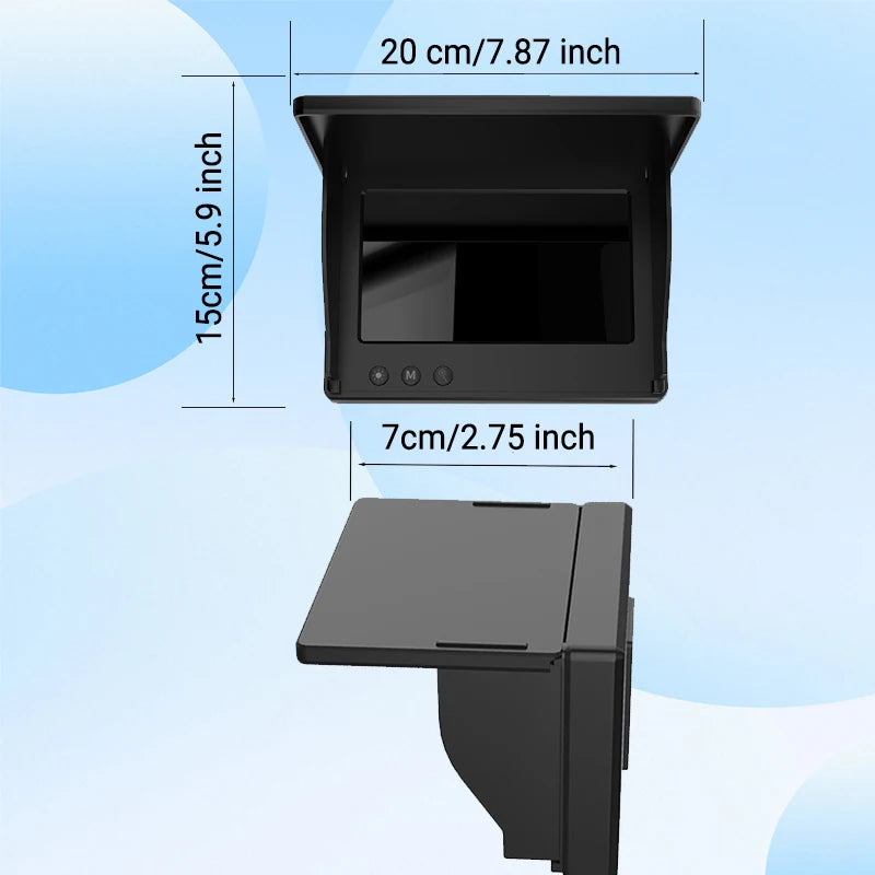IP68 Waterproof Underwater Fishing Camera With Monitor
