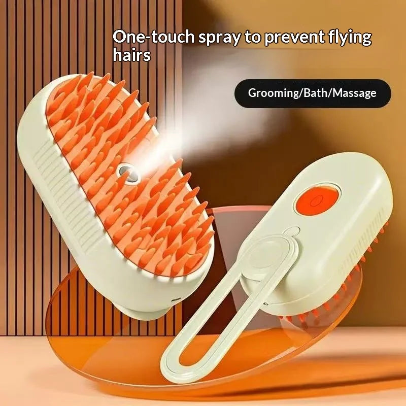 Pet Cleaning Brush Steam