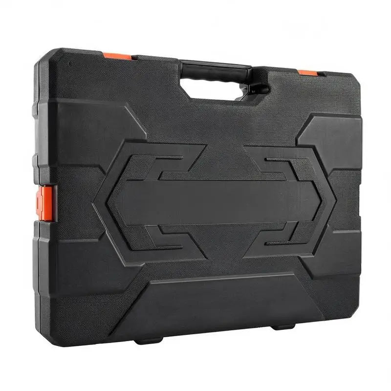 3/8 & 1/4 & 1/2 inch Drive Socket Tool Set, SAE and Metric