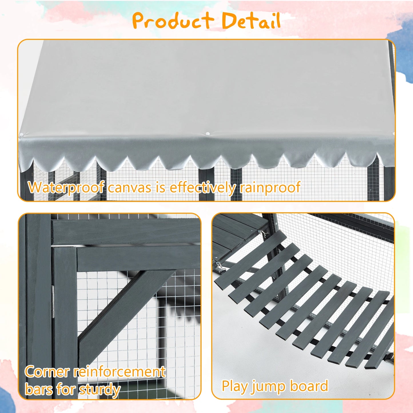 Wooden Cat Enclosure