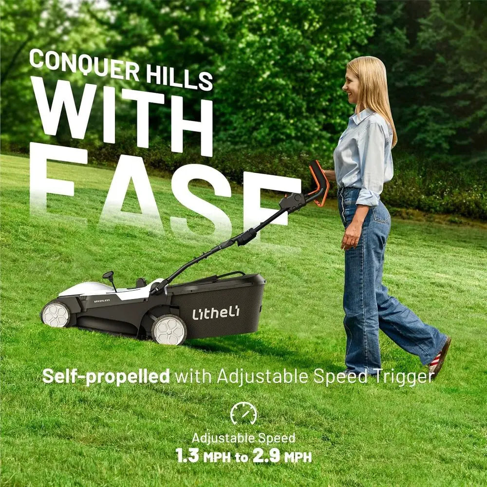 Lawn Mower 18" Electric Sel Propelled