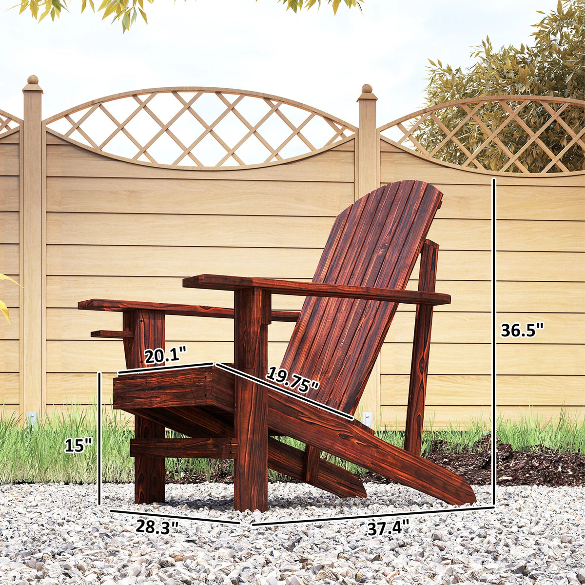 Wood Adirondack Chair