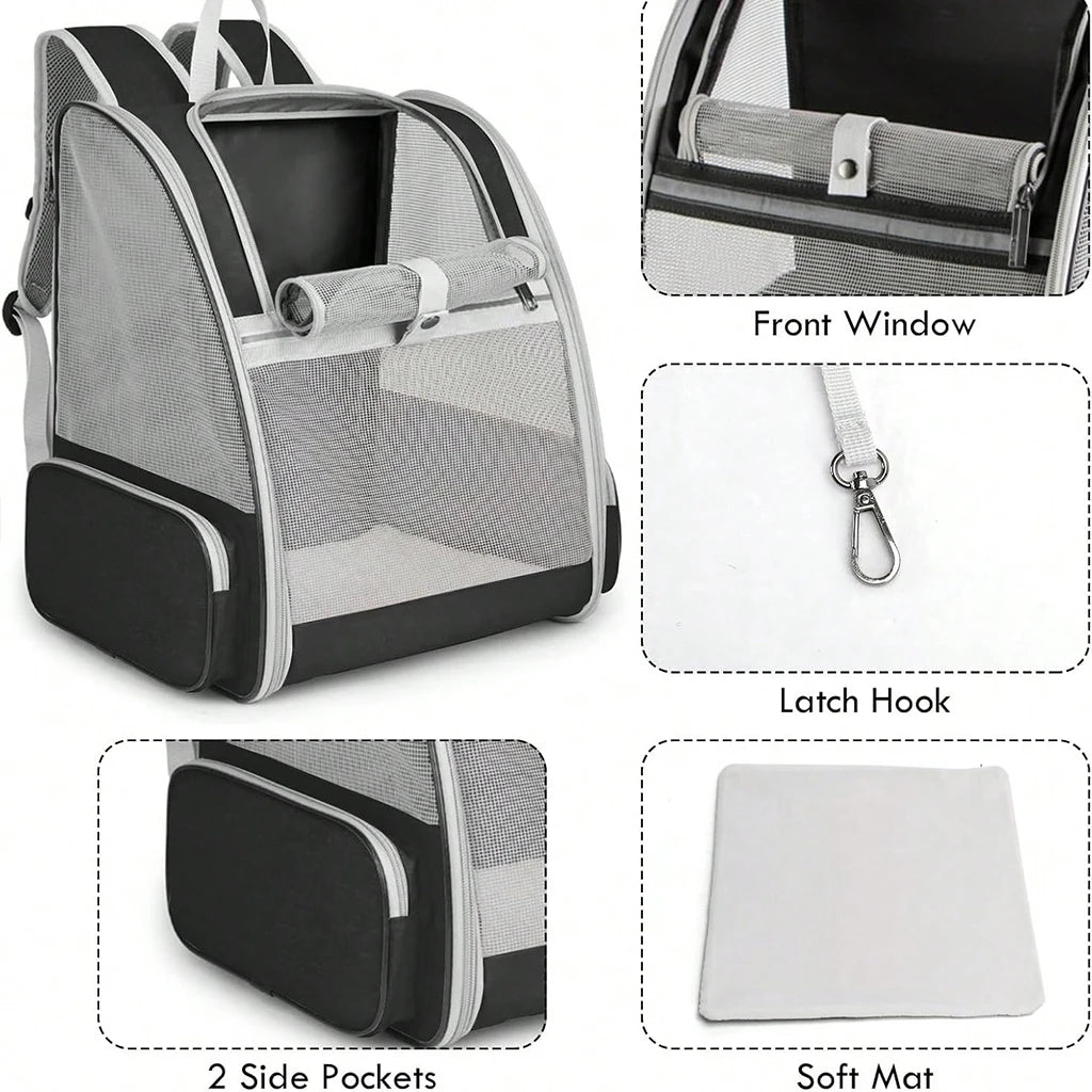 Pet Breathable Mesh Carrier Backpack