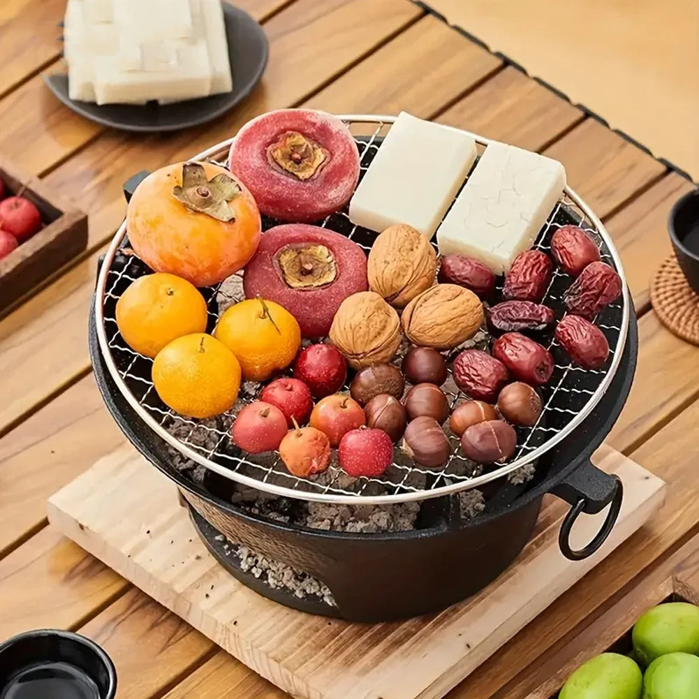 Cast Iron Round Grill