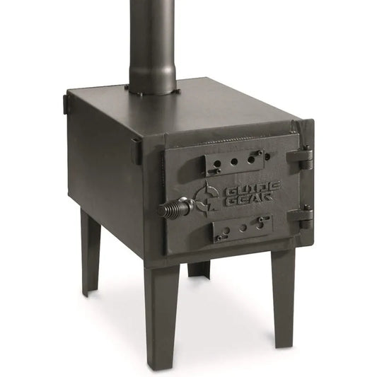 Wood Burning Stove, Portable with Chimney Pipe