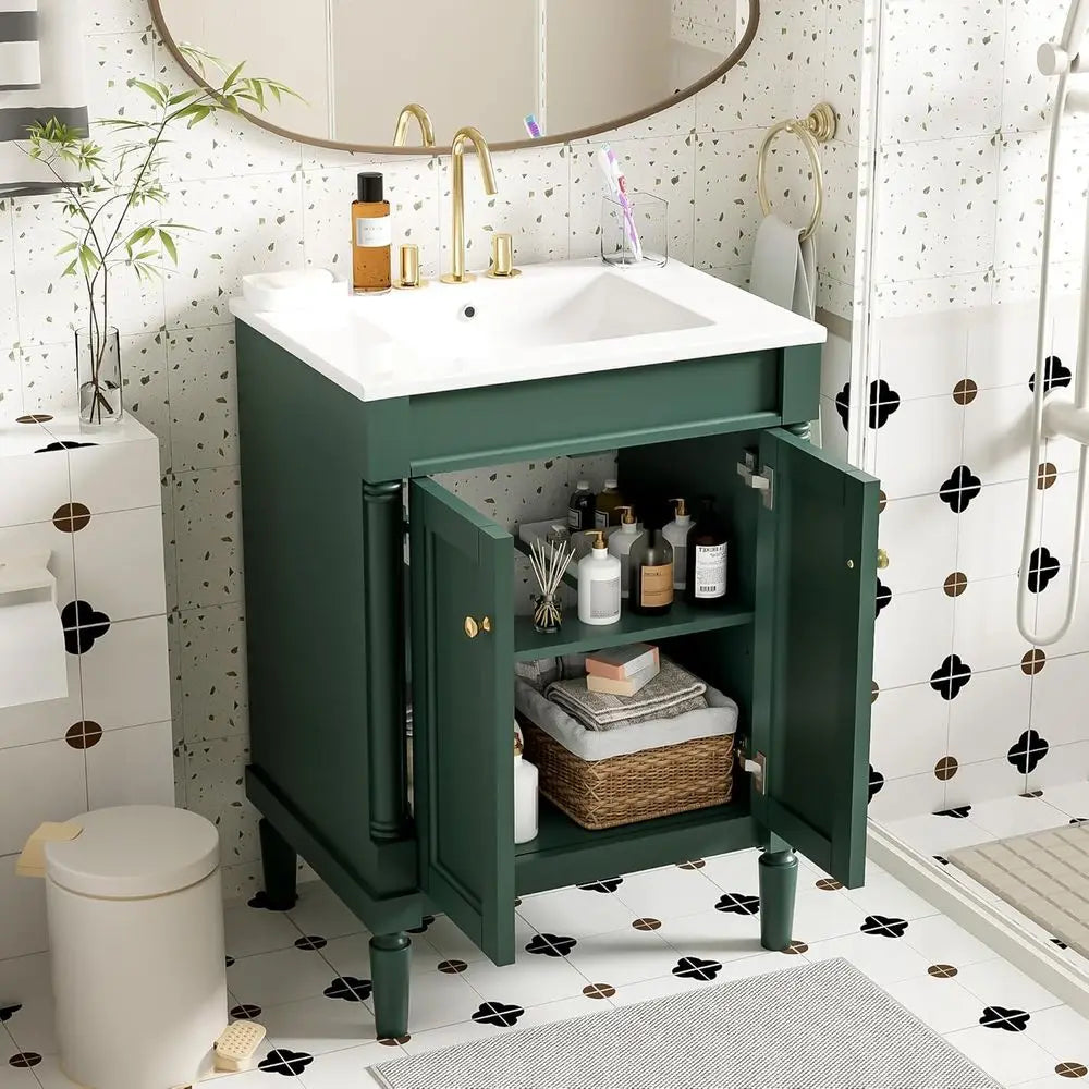 24" Bathroom Vanity with Sink