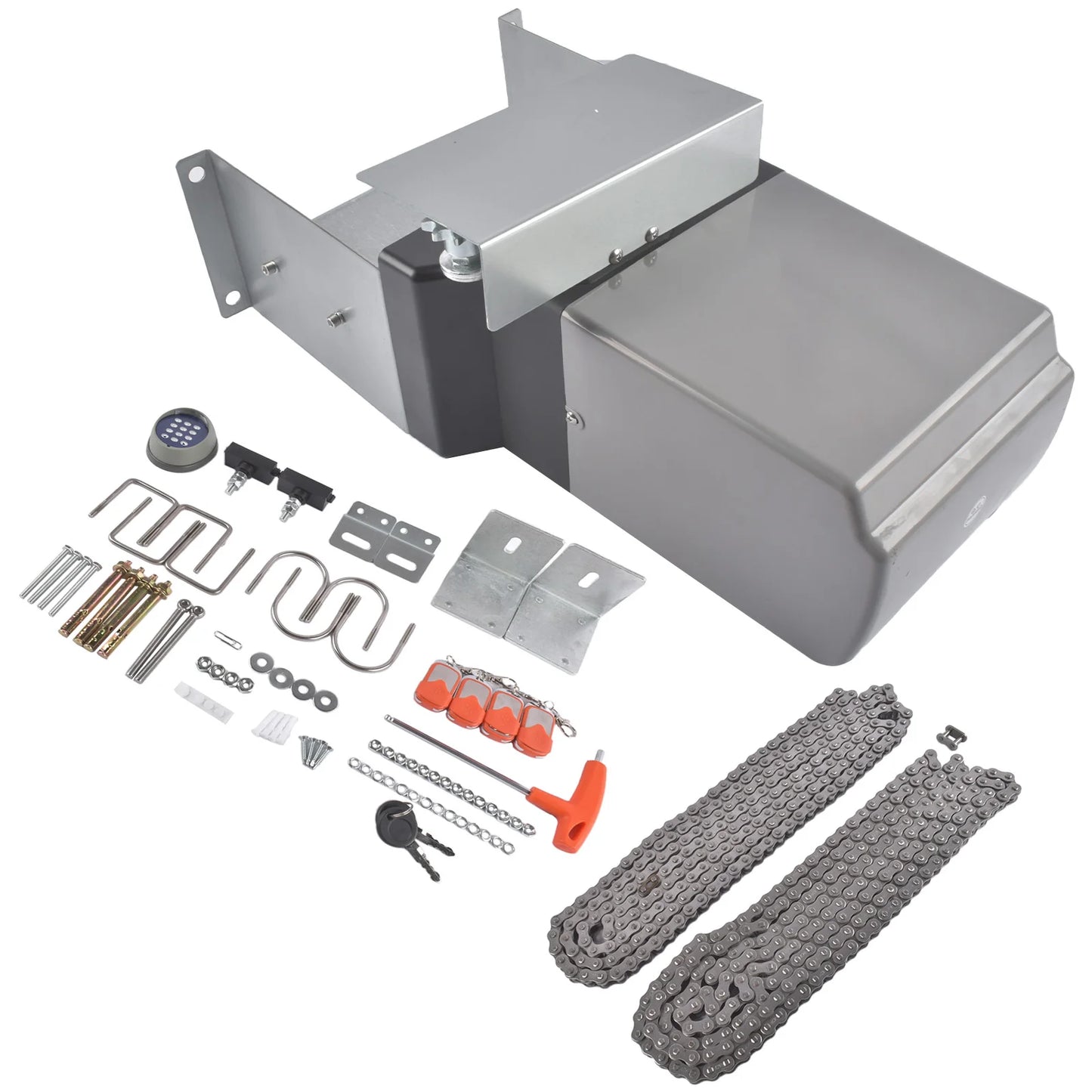 3300lbs 550W Motor Remote Kit Gate Operator for Sliding Gate
