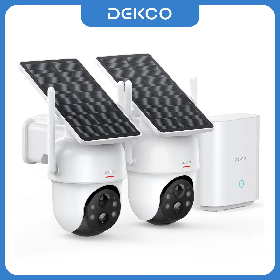 3MP Solar Camera System 2 Cam Kit