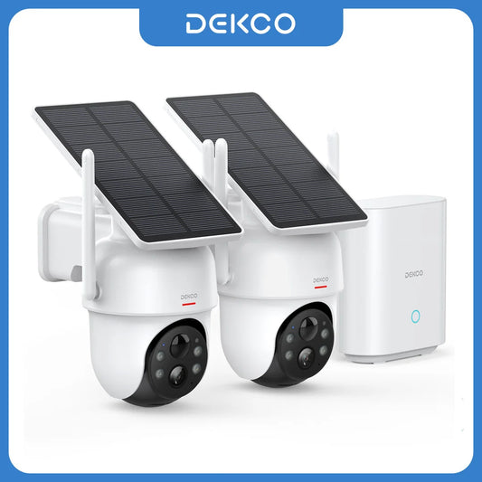 3MP Solar Camera System 2 Cam Kit