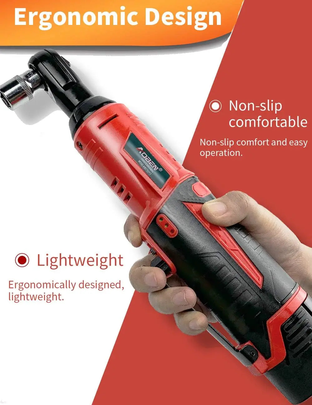 Cordless Ratchet Wrench Set, 3/8"