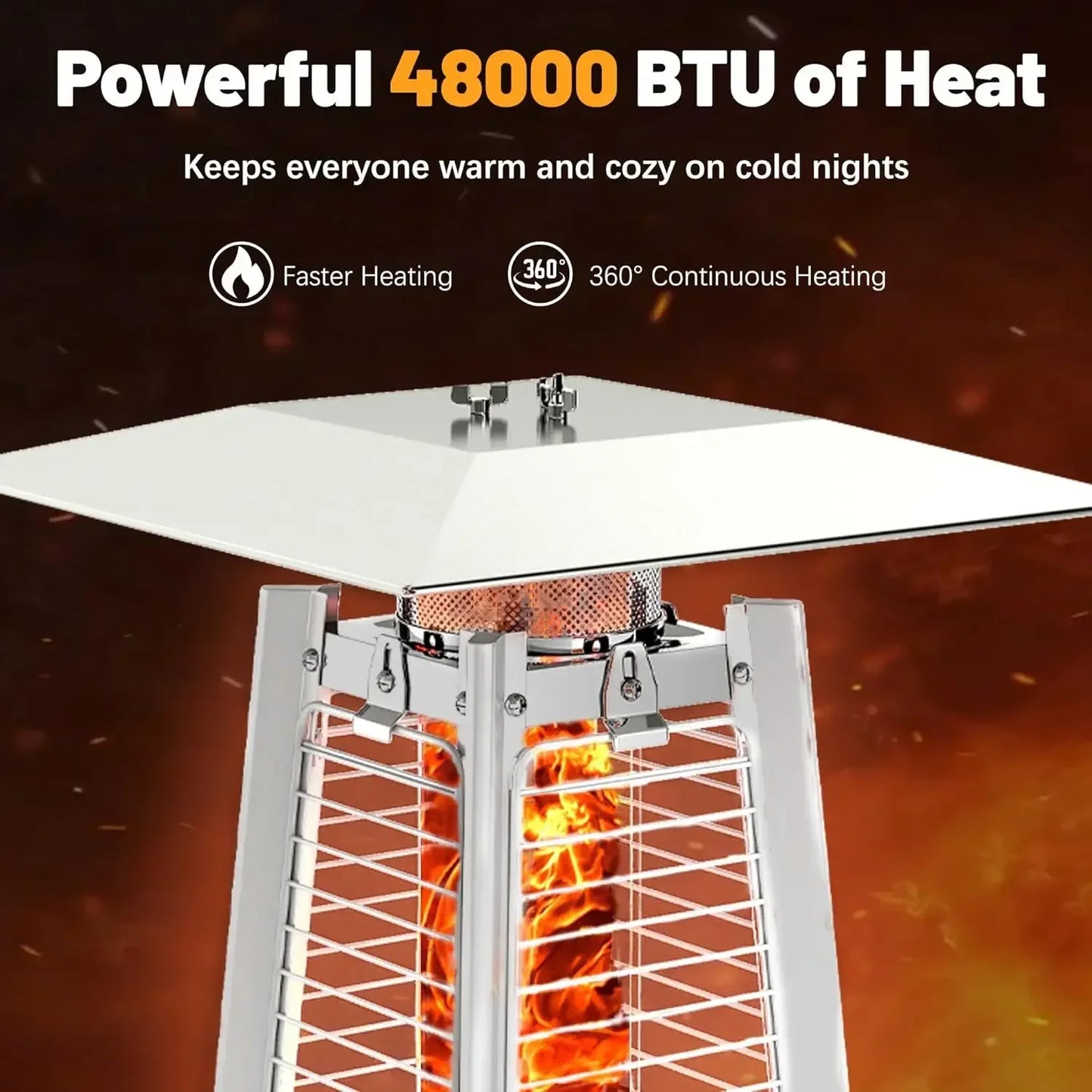 Patio Heater, 48,000 BTU