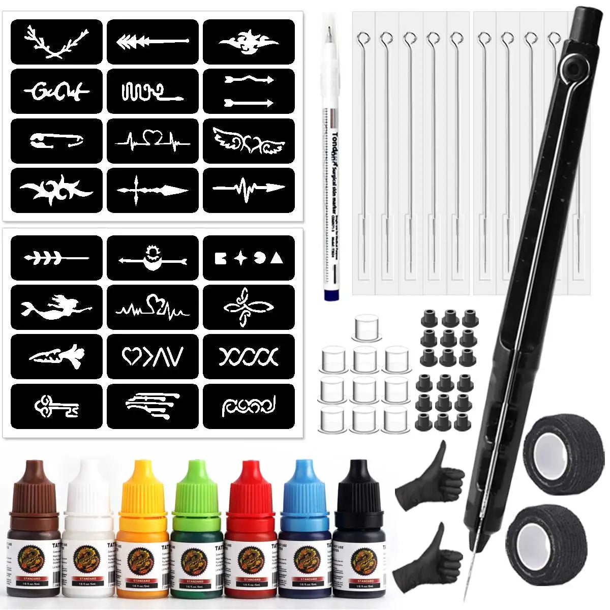 Manual Tattoo Pen Set