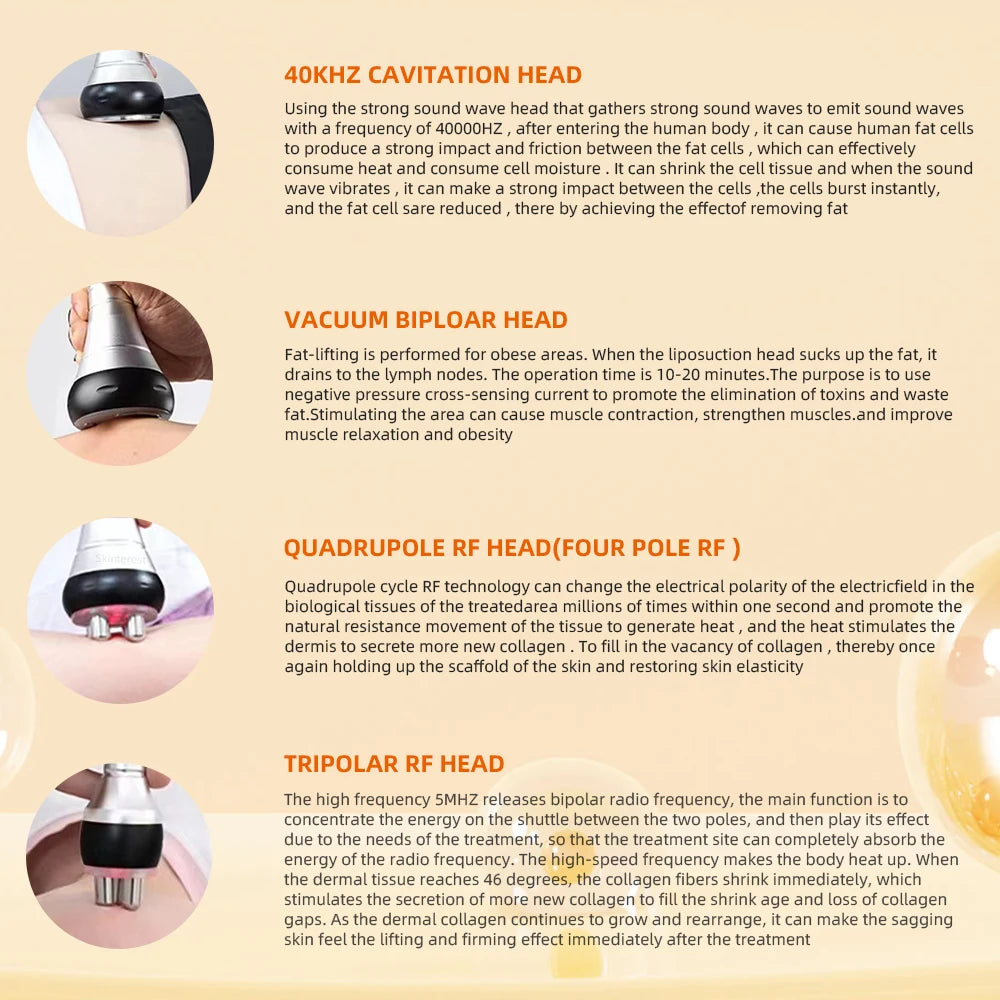 Slimming Cavitation Machine 40k Ultrasonic