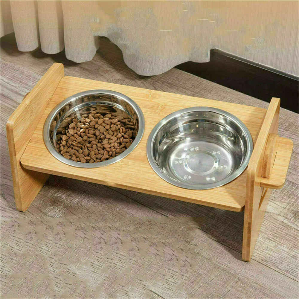 Elevated Pet Bowls with Stand