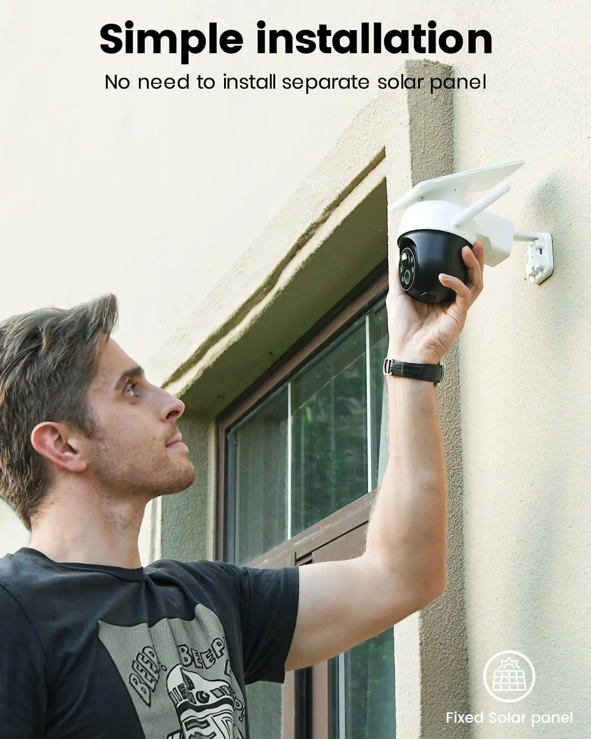 Solar Camera Outdoor Wireless