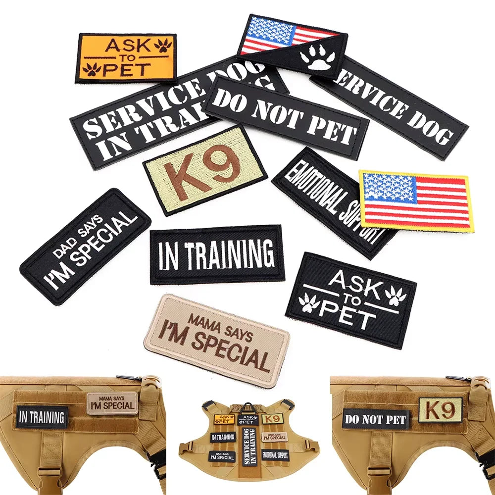 Patch Bundle For Dog Vest
