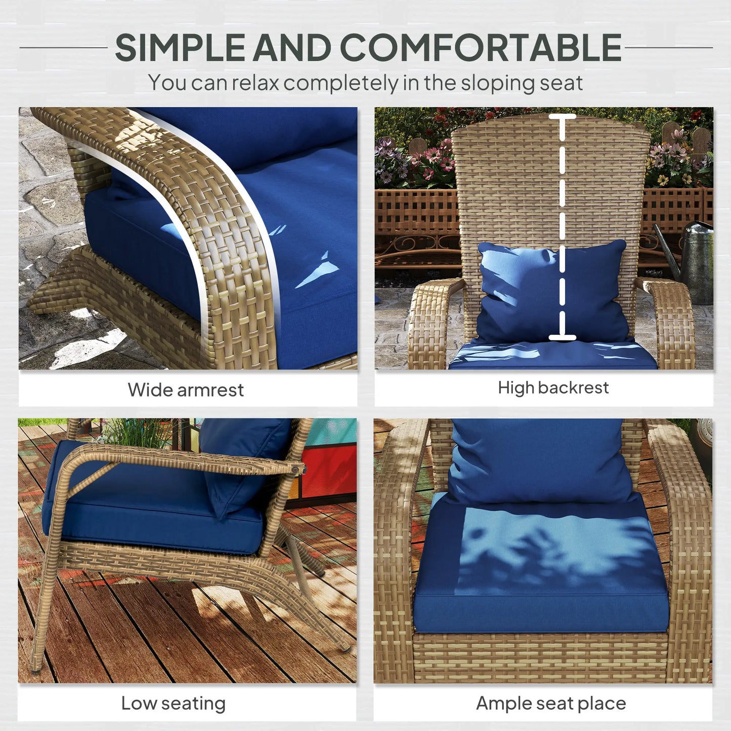Patio Adirondack Chair