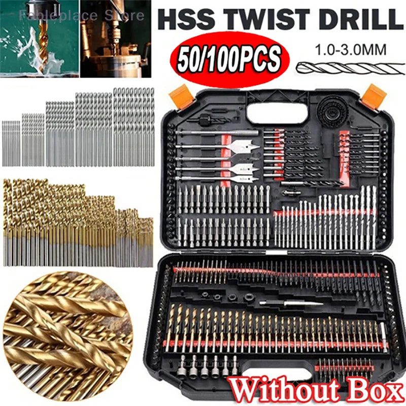 High Speed Steel Drill Bit Set