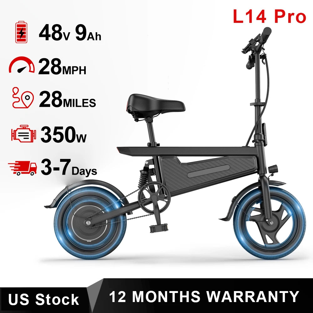 14'' Foldable Ebike 350W