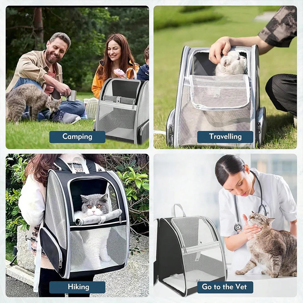 Pet Breathable Mesh Carrier Backpack